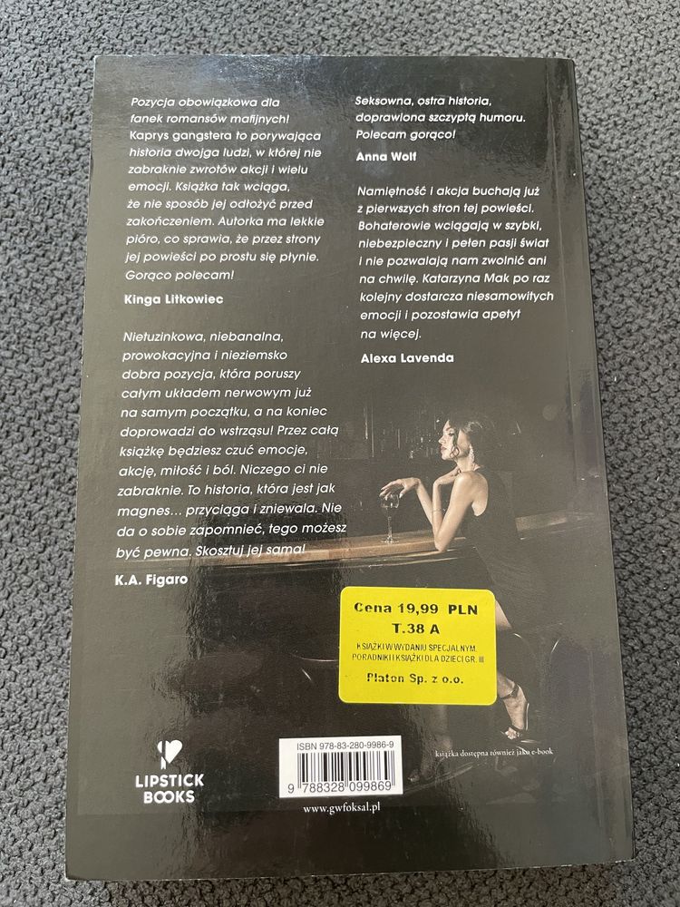 Kaprys gangstera - Katarzyna Mak