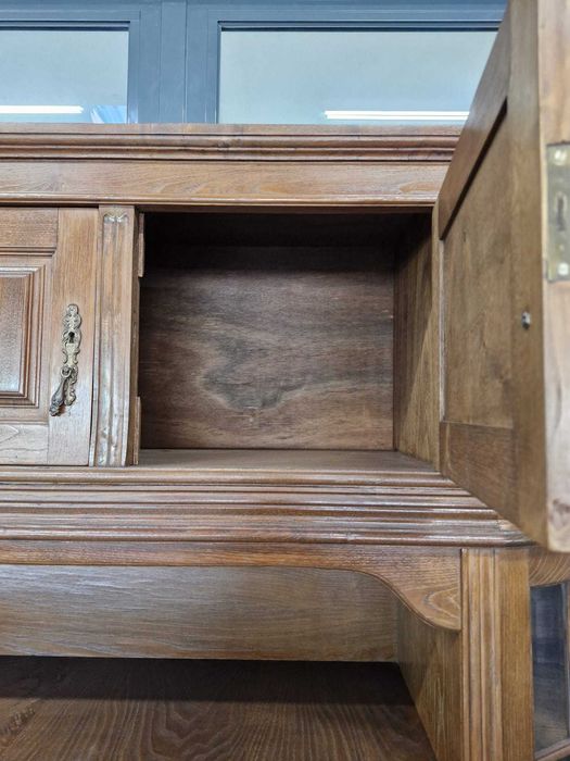 Estante de Sala de Estar em Madeira Maciça