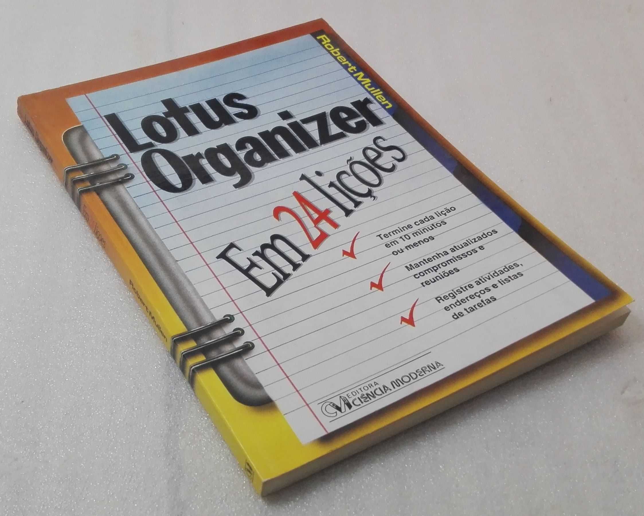 Livro Lotus Organizer em 24 Lições