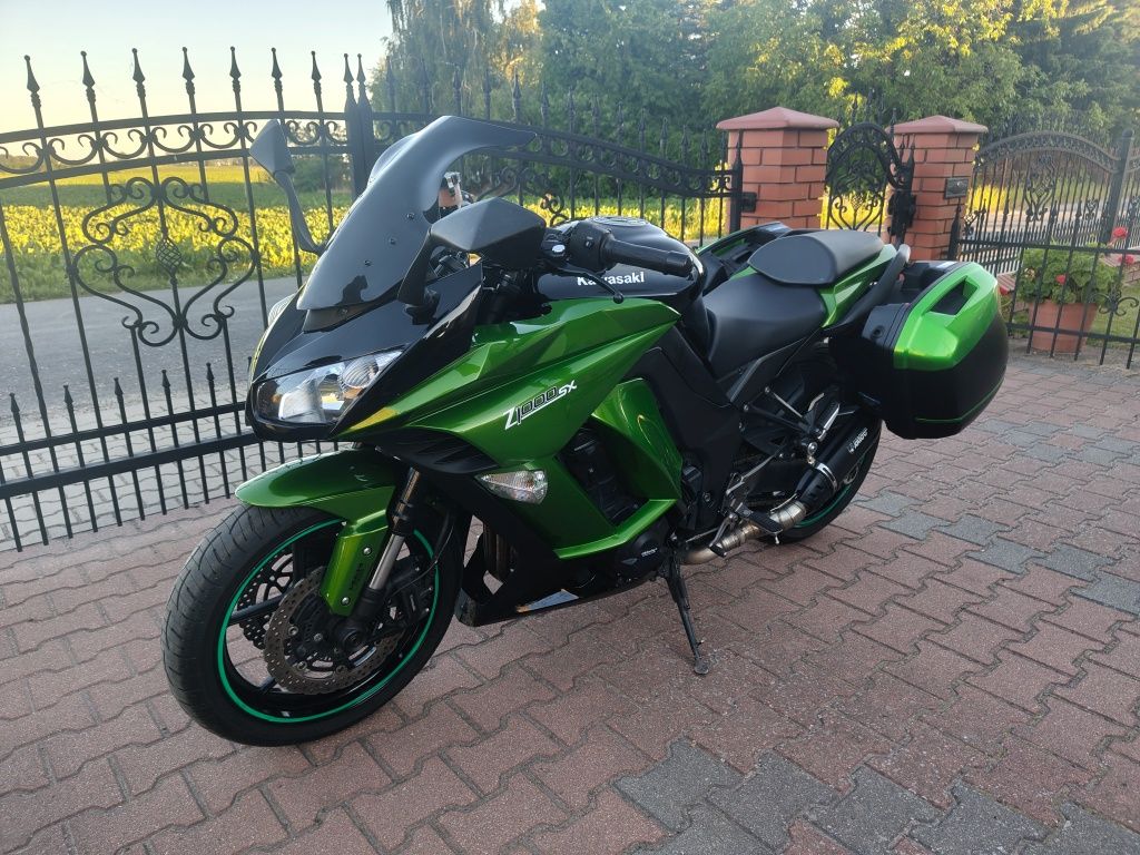 Kawasaki z1000sx Ninja sx KTRC kufry, wydechy, doinwestowana