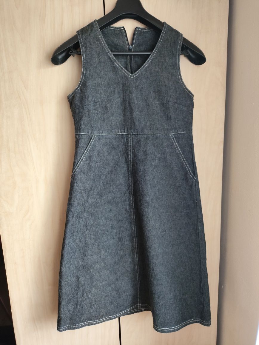 Sukienka ,bawełna, jeans.