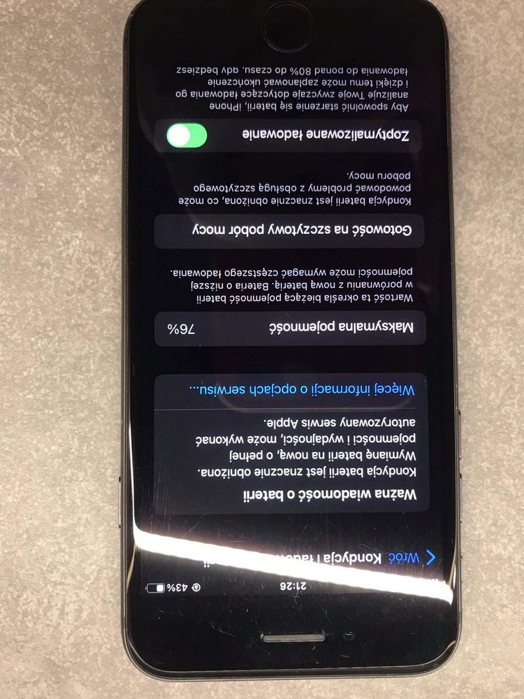 Iphone 8 czarny ,64GB sprawny