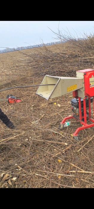 Послуги дробіння гілля щепорізом, дробілкою,мульчером