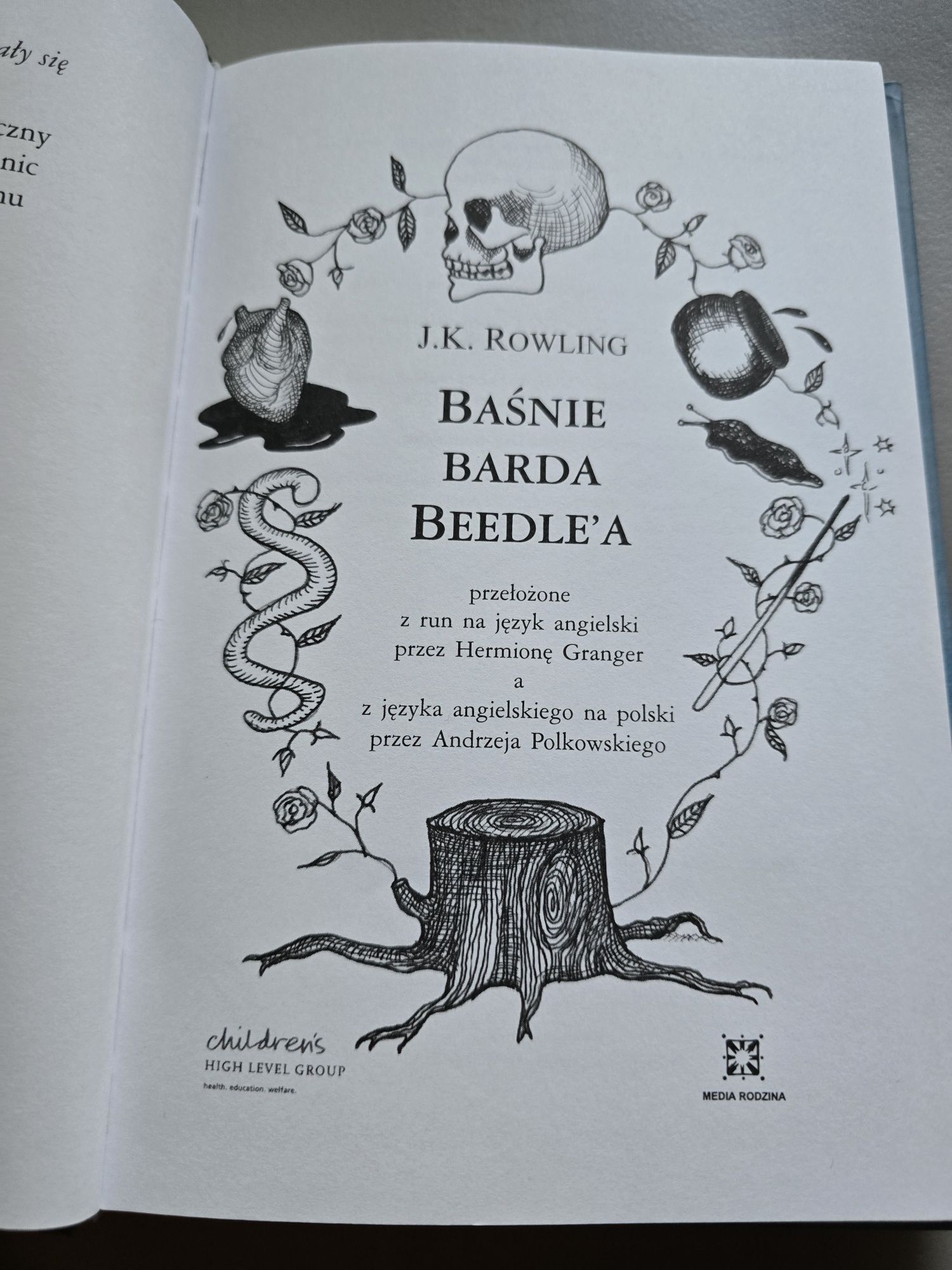 Baśnie Barda Beedle'a J. K. Rowling Harry Potter