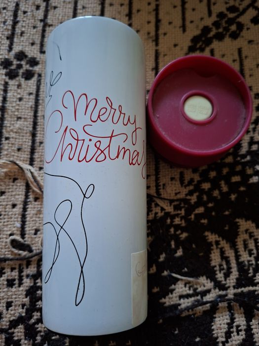 Kubek termiczny z napisem MERRY CHRISTMAS