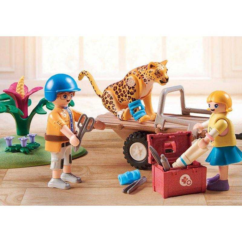 Quad Ratunkowy dla Zwierząt Playmobil Wiltopia Klocki dla Dzieci
