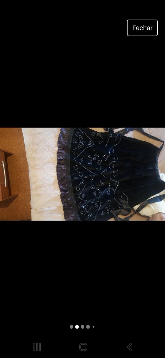 Traje folclore mordoma minhoto 36/38, todo bordado à mão