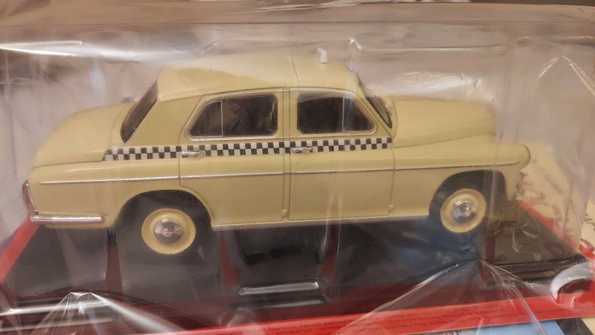 FSO Warszawa 223 TAXI rok 1964 1:24 Hachette model nr 71 Samochody PRL