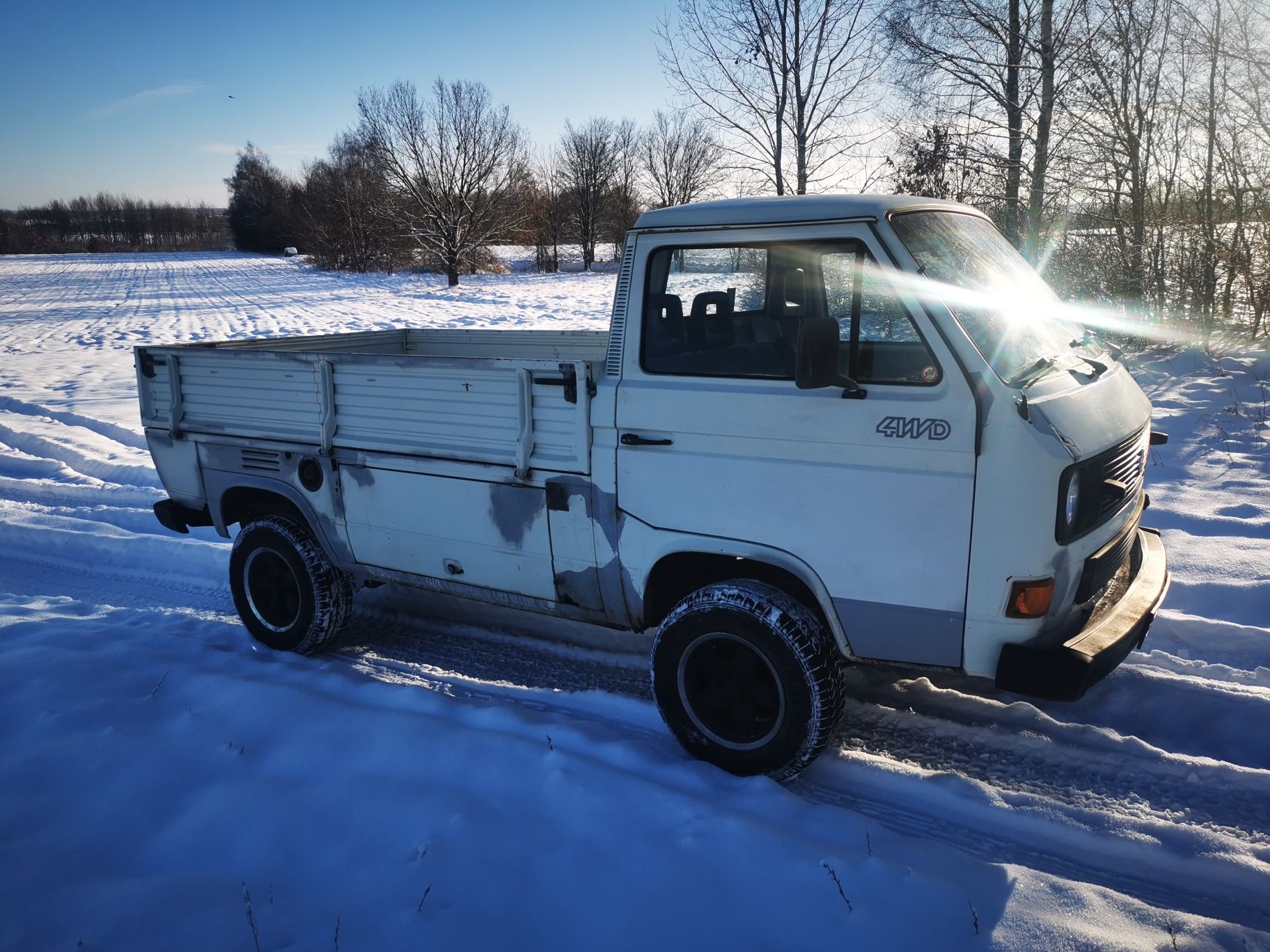 VW t3 syncro transporter pritze prycza 4x4