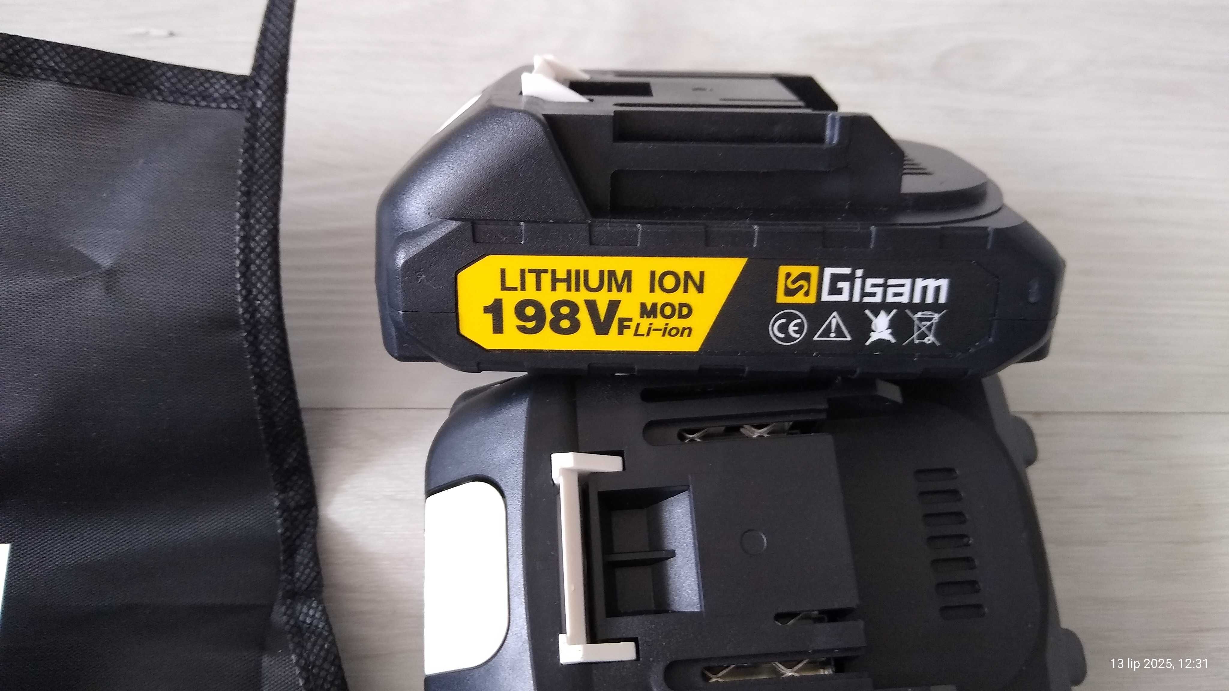 Polerka Gisam 2 akumulatory