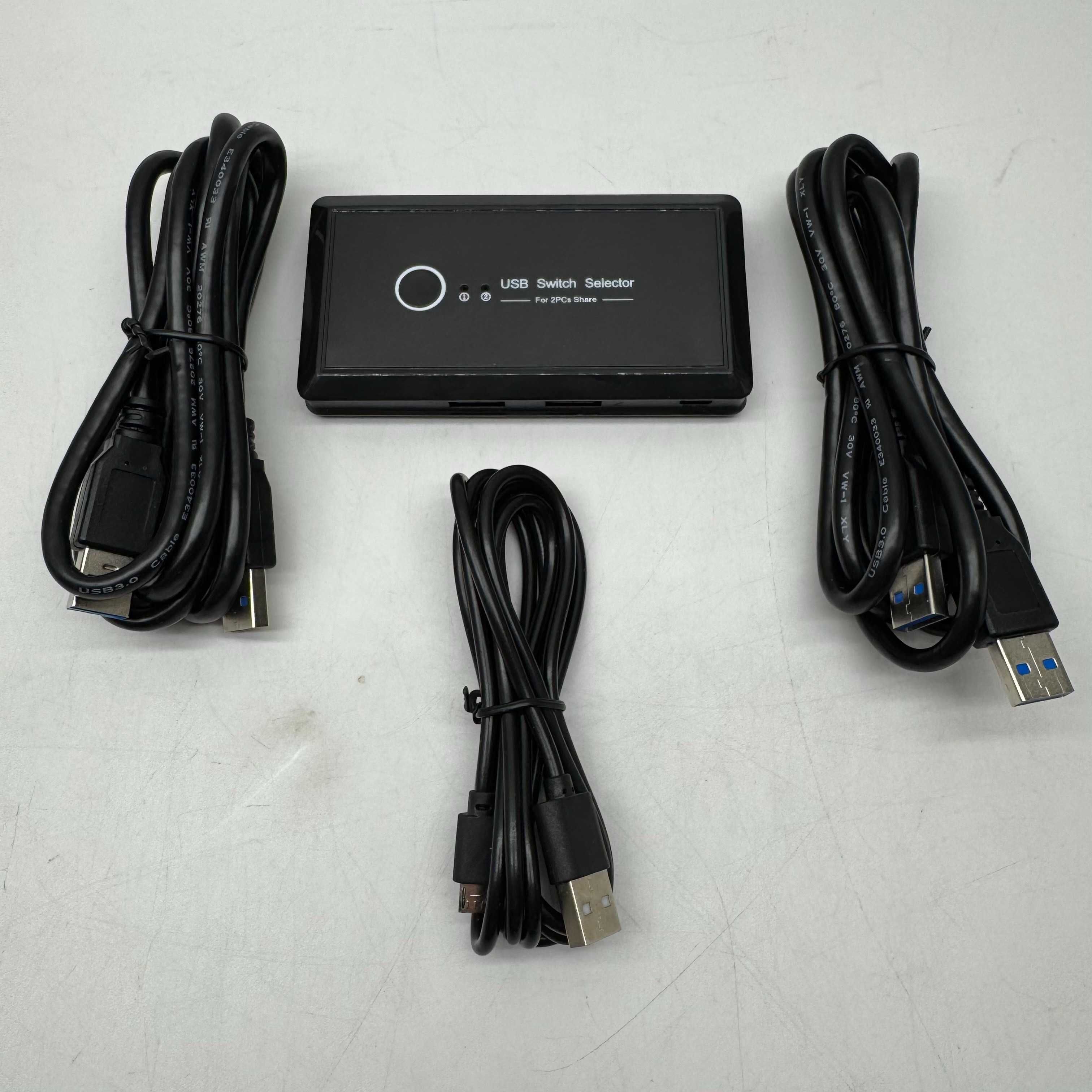 Przełącznik USB 3.0 Przełącznik 2 komputery Udostępnianie 4