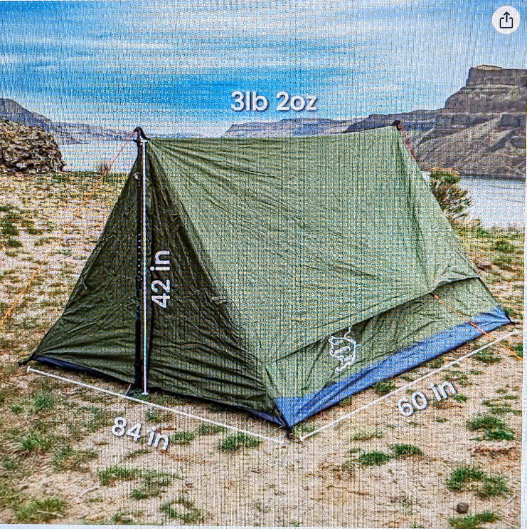 Двухместная RCP trekker tent 2.2 Usa