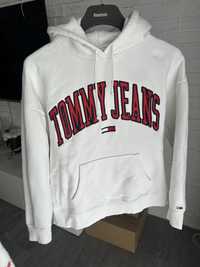 Tommy jeans bluza damska biala xs s