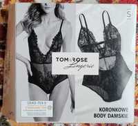 Koronkowe body damskie, rozmiar S.