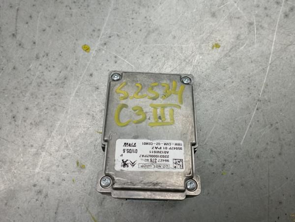 Câmera frontal CITROËN C3 III Van (SX_, SY_)