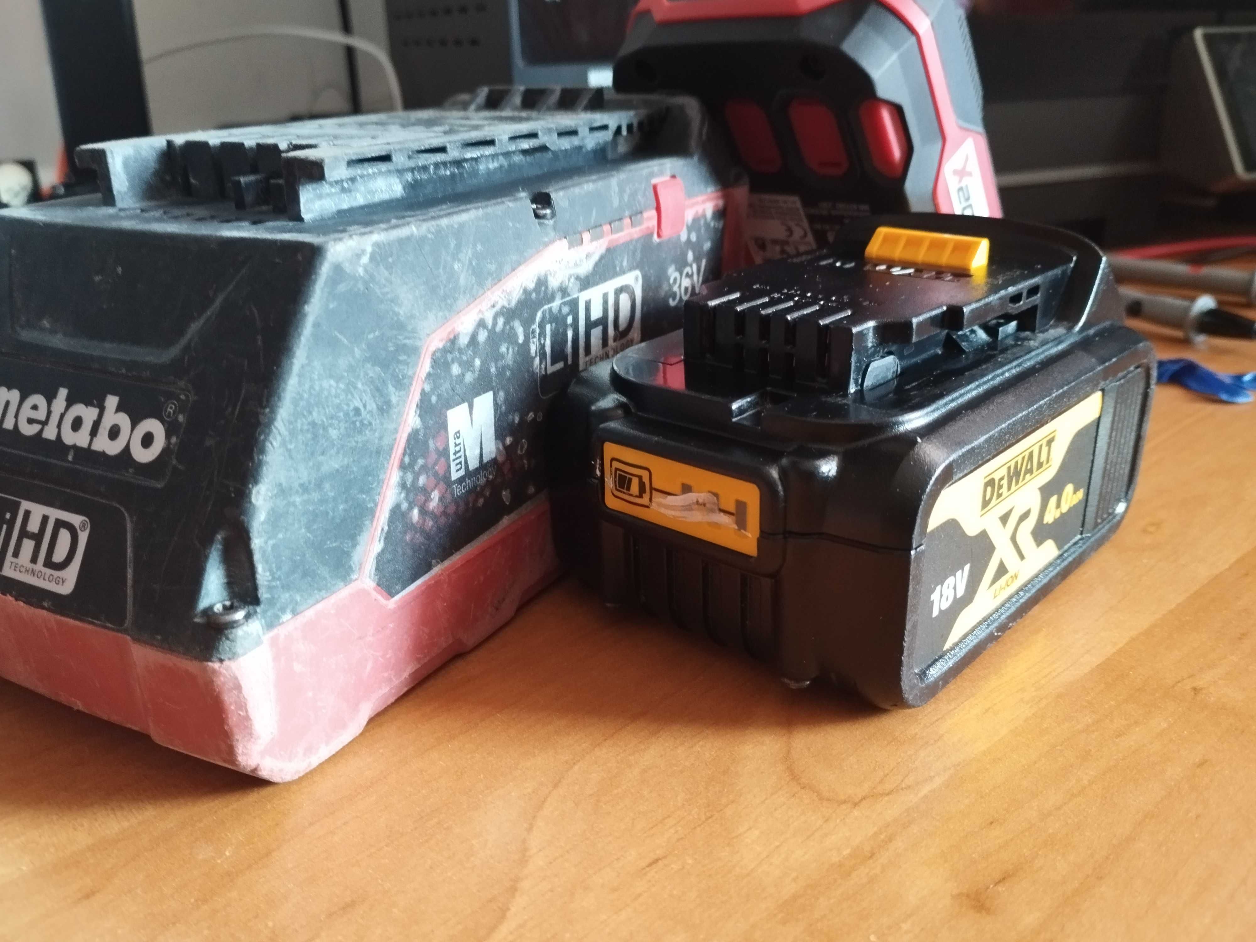 Regeneracja baterii DeWalt flexvolt, Hilti, Bosch, Makita, Milwaukee