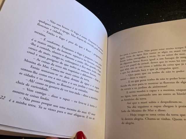 A Menina do Mar de Sophia de Mello Breyner