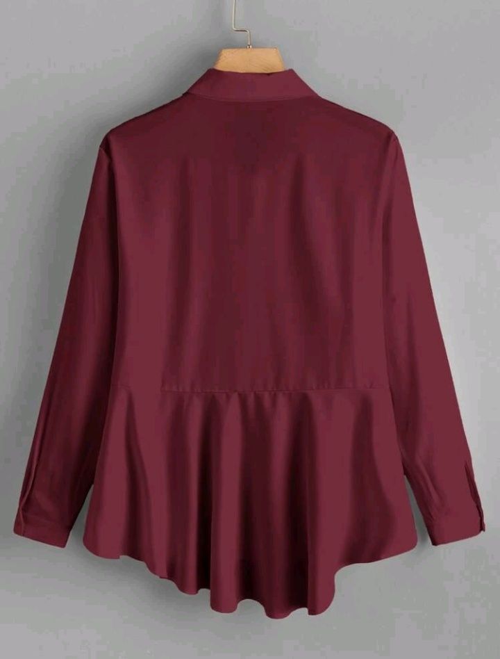 Camisa senhora bordeaux