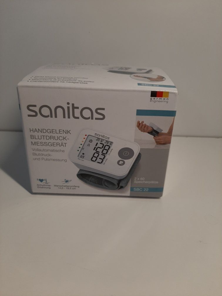 Ciśnieniomierz automatyczny nadgarstkowy Sanitas, nowy