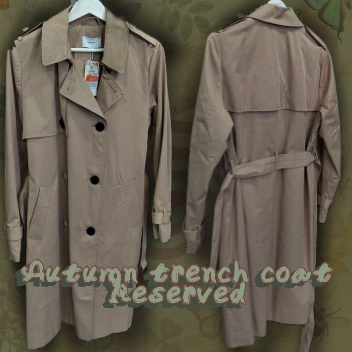 Осінній тренч Reserved