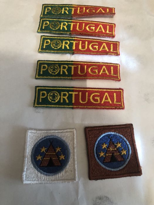 Patche Bandeiras Portugal Motares Escoteiros