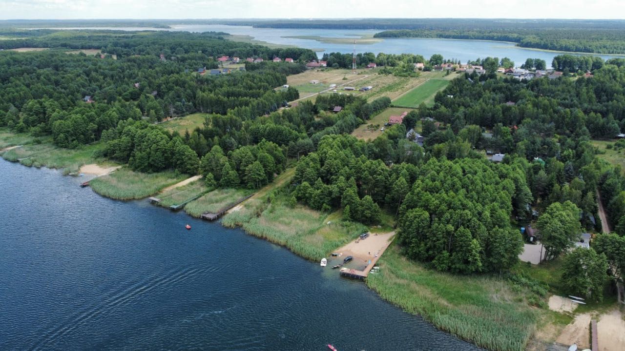 Działka na mazurach Szczechy Małe jezioro ROŚ kraina Wielkich Jezior