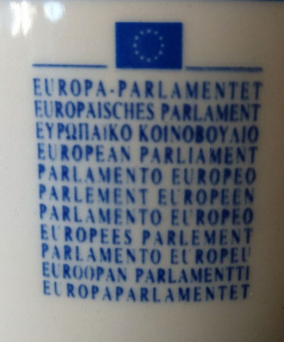 Parlamento Europeu chávena