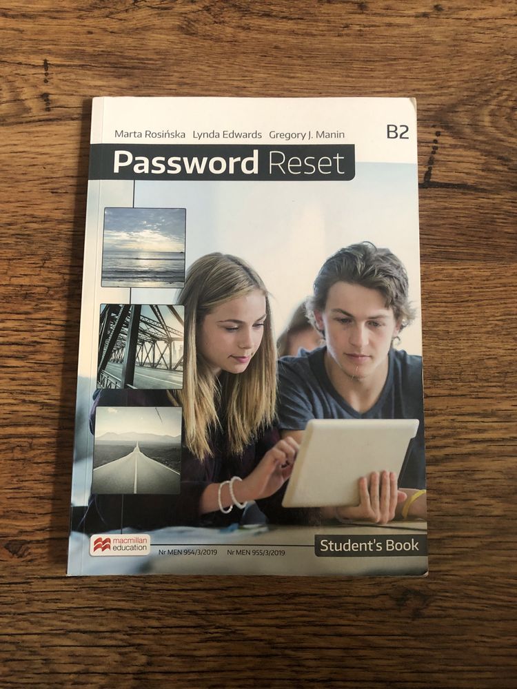 Podręcznik do języka angielskiego Password reset