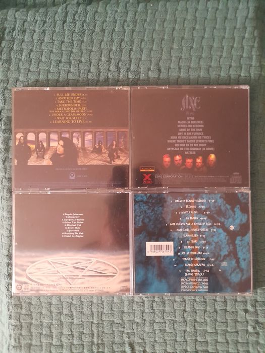Фирменные японские CD диски Aerosmith, Axe, Led Zeppelin, Rainbow