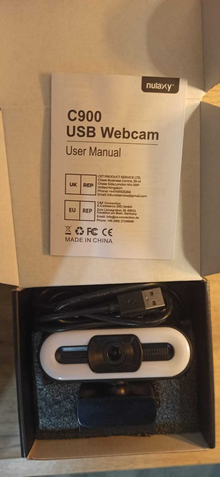 Kamera Internetowa Nulaxy C900 Full HD