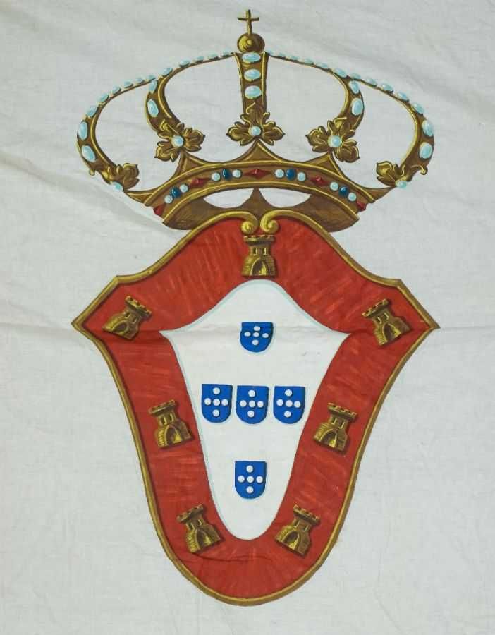 Prato decorativo com Brasão