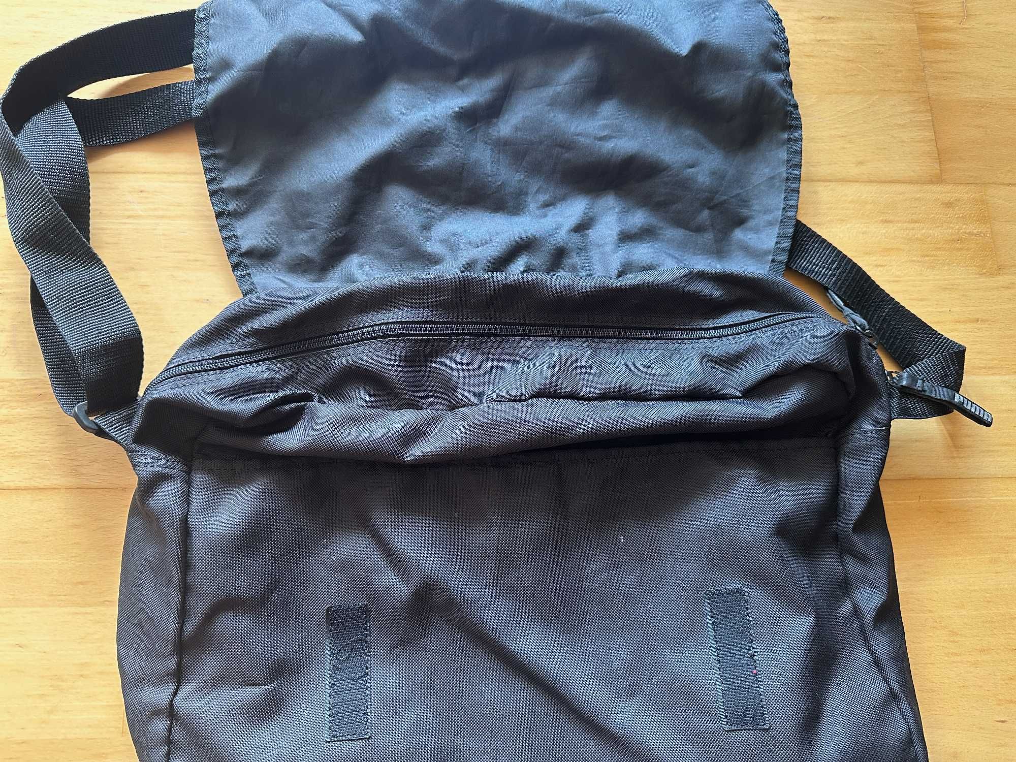 Torba na ramię torba na laptopa PUMA czarna