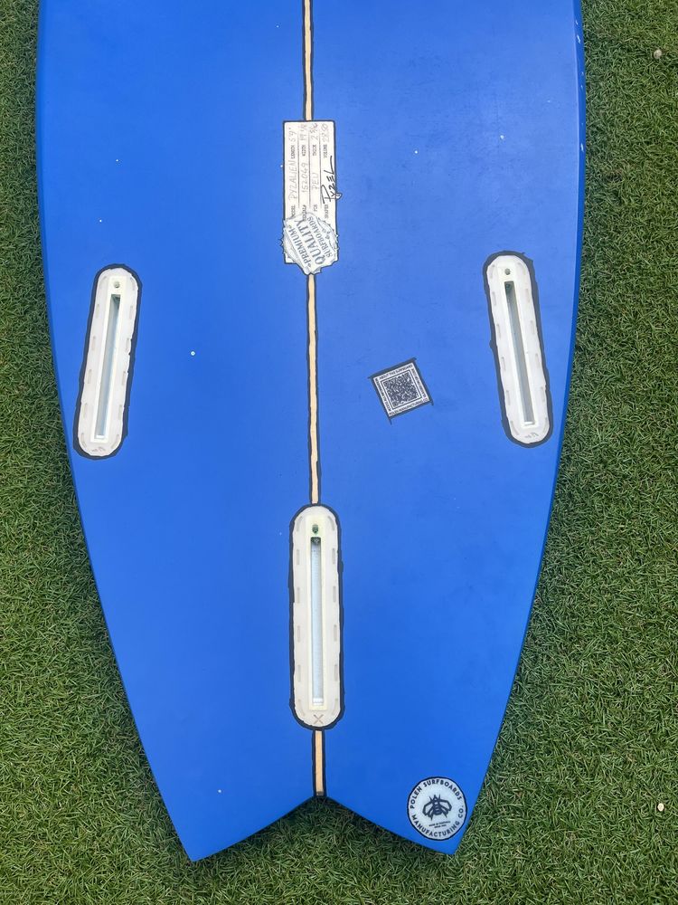 5’9” 28.50L Pyzel Surfboard