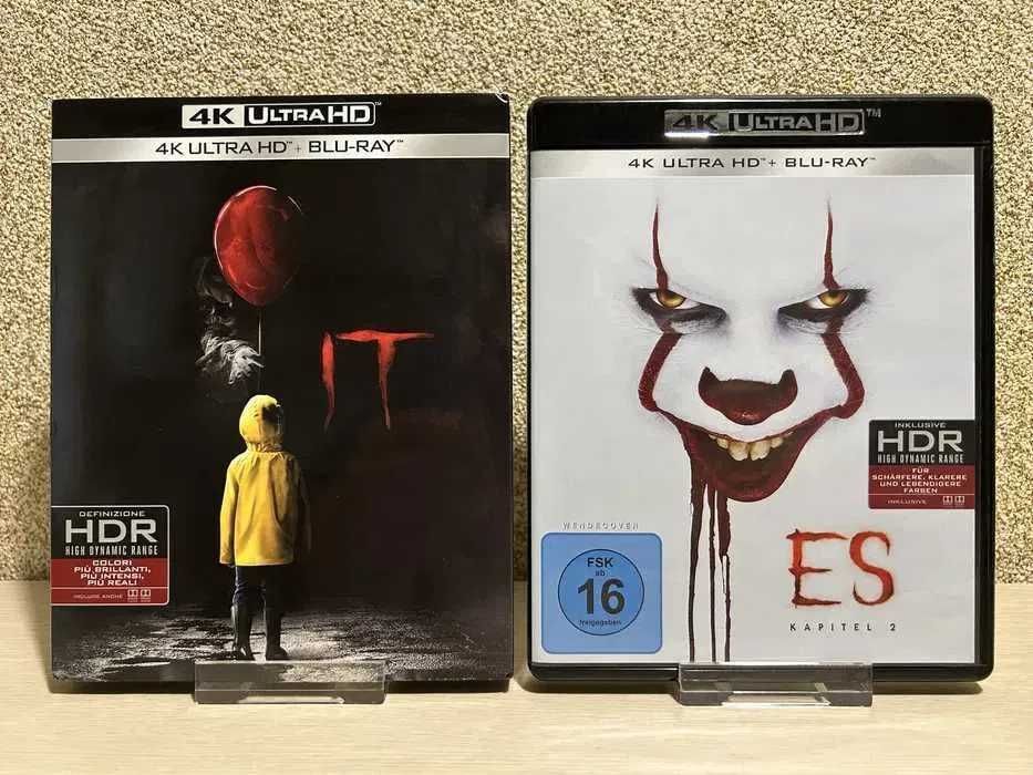 4K UHD HDR Blu-ray Бегущий по лезвию 1-2/ Оно 1-2 / Элизиум с рус.яз.