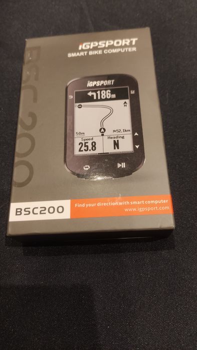 Licznik rowerowy bezprzewodowy GPS Nawigacja rowerowa IGPSPORT BSC200
