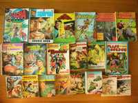 Lote revistas portuguesas BD (Mosquito, Falcão, Cuto, MA, Tintin, etc)