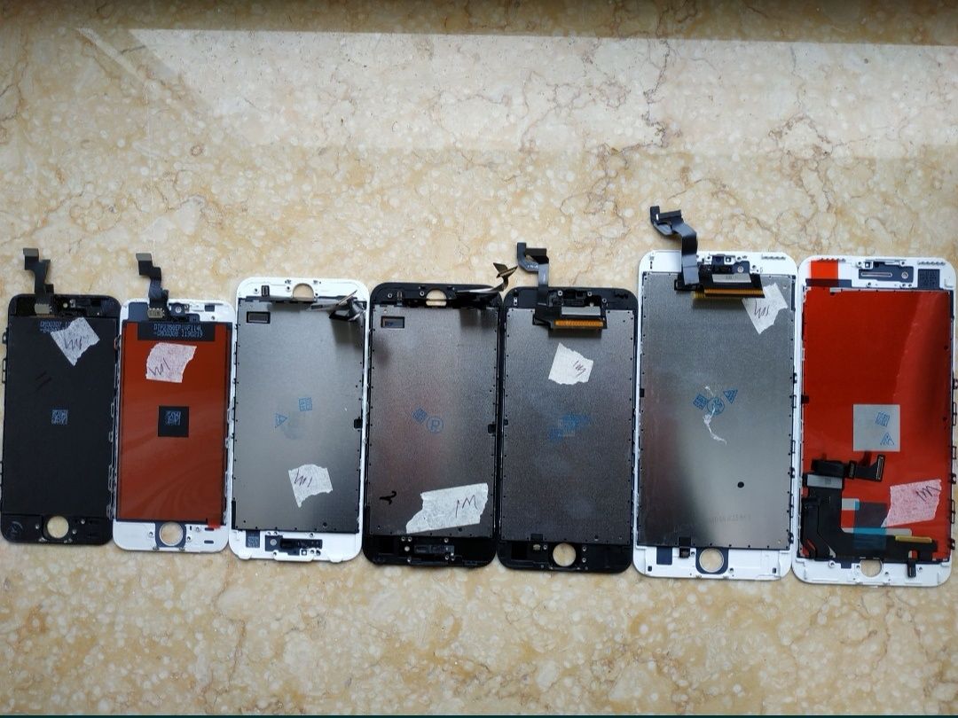 Wyświetlacz ekran Iphone 5 6 6+ plus 7 + biały czarny nowy Ostrowiec