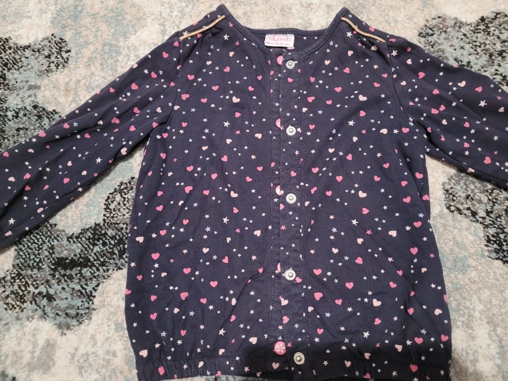 Sweter rozpinany 98