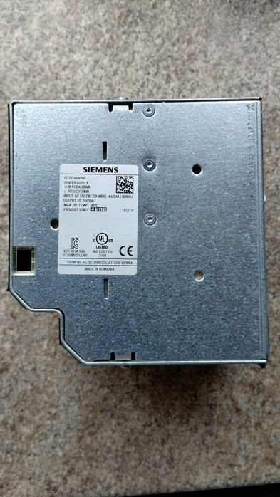 zasilacz przemysłowy Siemens SITOP PSU100S 24V/10A.