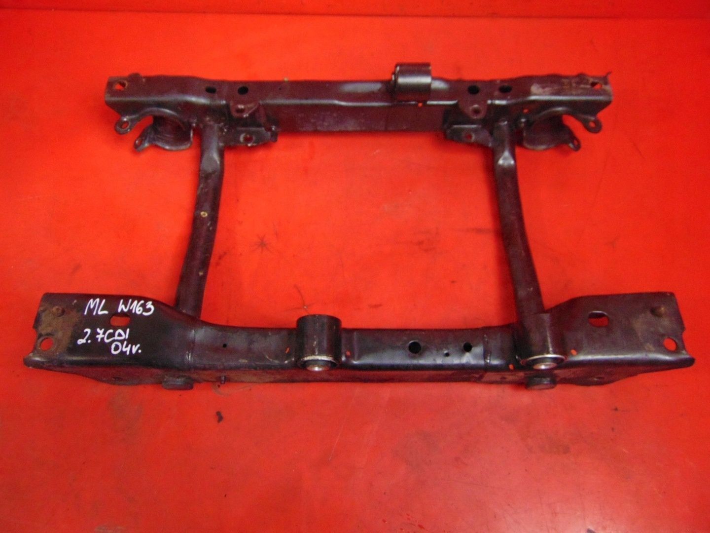 MERCEDES ML W163 LIFT 02- 2.7 CDI SANKI WÓZEK KOŁYSKA TRAWERS PRZÓD