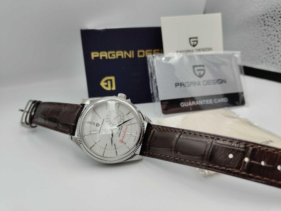 Zegarek Pagani Design z japońskim mechanizmem Seiko VH65 szafir nowy