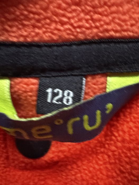 Bezrękawnik kamizelka polarowa na jesień,zimę dla dxiewxzynki roz.128