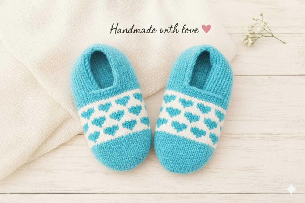 pantufas, feitas à mão, artesanais