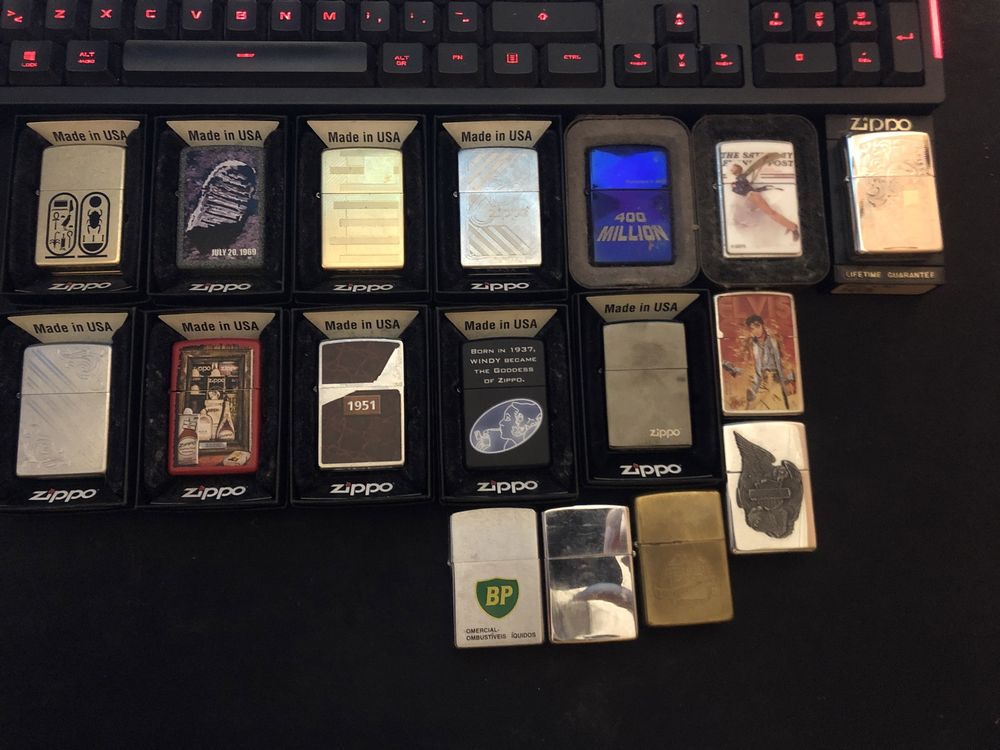 Isqueiros zippo em excelente estado