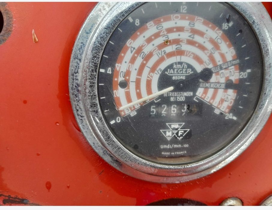 Ciągnik Massey Ferguson MF30 Reduktor, Blokada