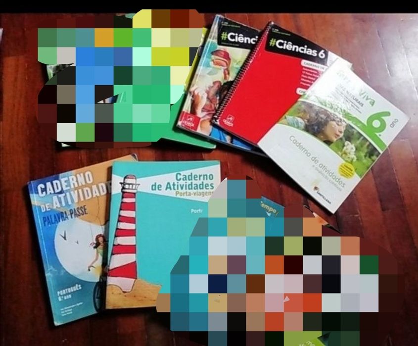 Manuais escolares para 6 ano