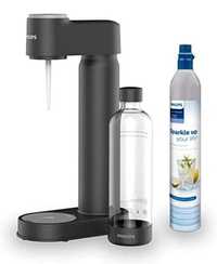 Philips gozero soda maker lite ADD4901GR/10 Preto/cinza novo selado