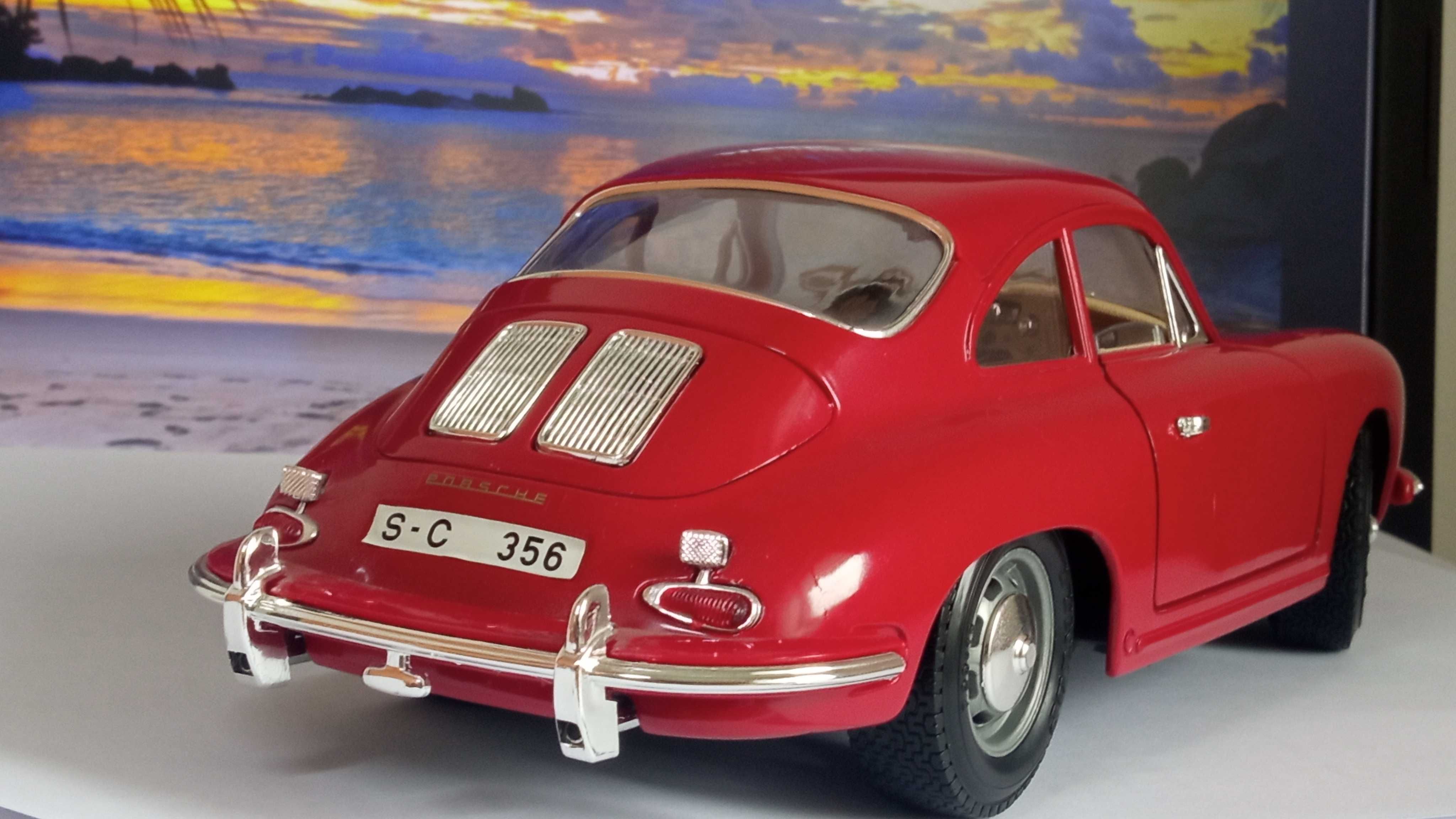 Porsche 356 B  Bburago skala 1:18