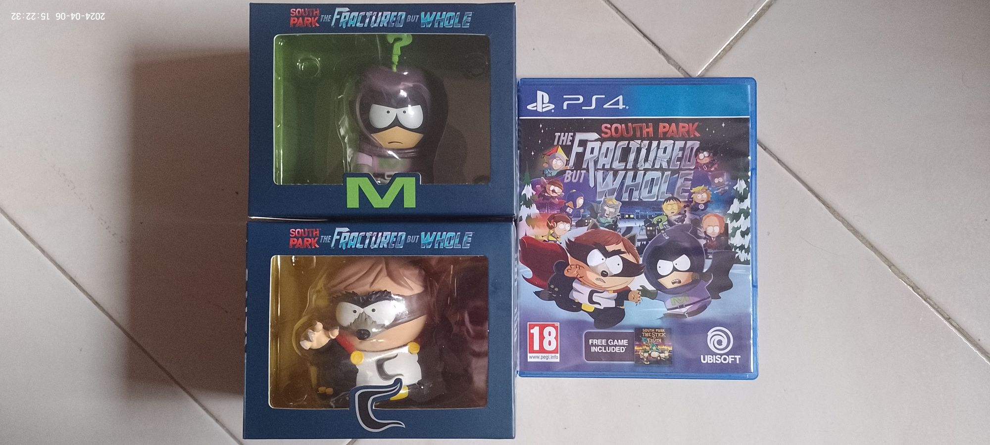 Jogos PS4, PS3, South Park figuras originais mint