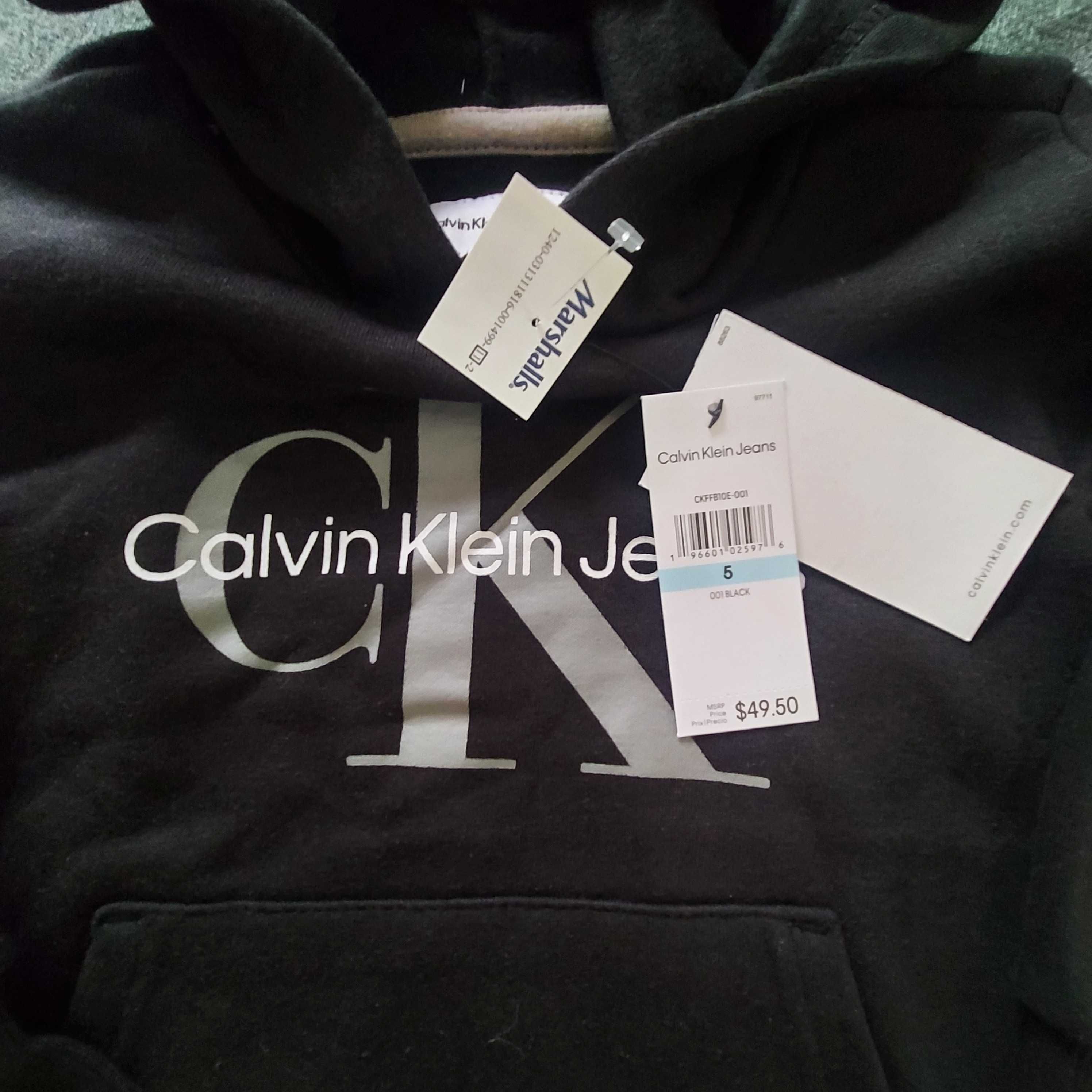 Calvin Klein Jeans oryginalna bluza na 5 lat z USA